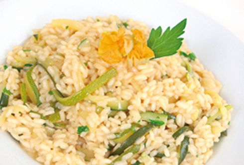 Kürbis-Risotto