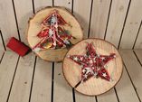 Baumscheibe Weihnachtsbaum/Stern