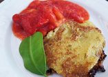 Erdbeerkompott mit Limettenpolenta