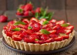 Erdbeerkuchen