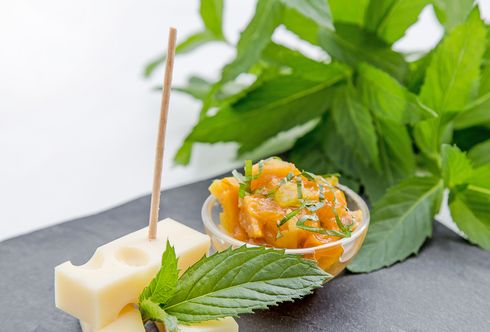 Kürbis-Minz-Chutney