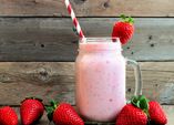 Erdbeermilch