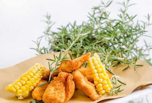 Marinierte Backhendl