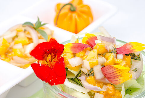 Habanero-Salsa mit Zitronenbasilikum