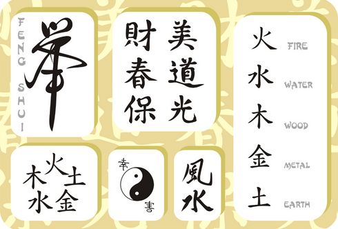 Das Feng-Shui-Bagua im Garten