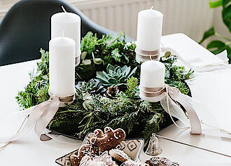 Adventkranz-Inspiration