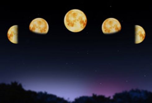 Mit dem Mond in Einklang