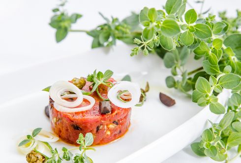 Mediterranes Beef Tatar