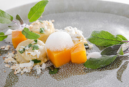 Kürbis Ravioli